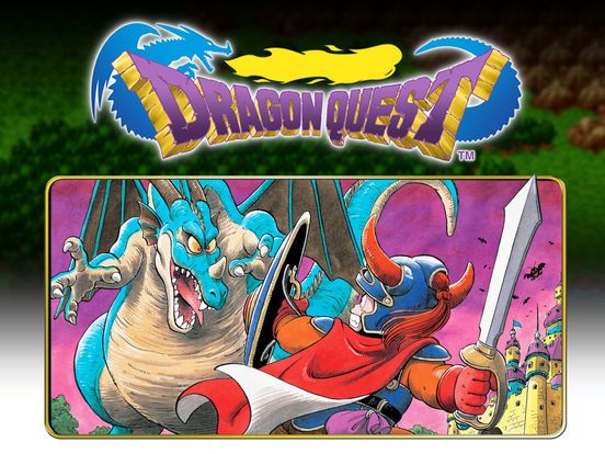 Cena do jogo Dragon Quest