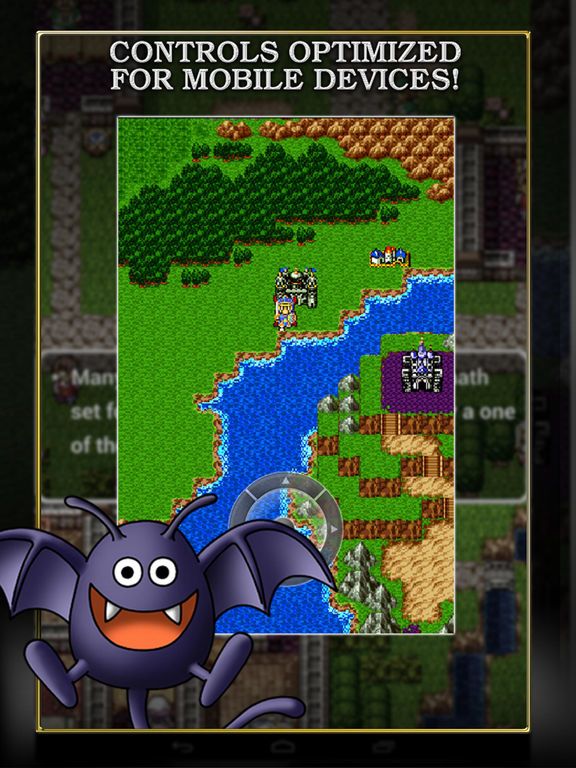 Cena do jogo Dragon Quest