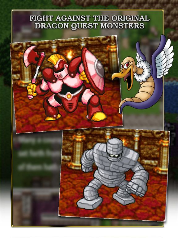 Cena do jogo Dragon Quest