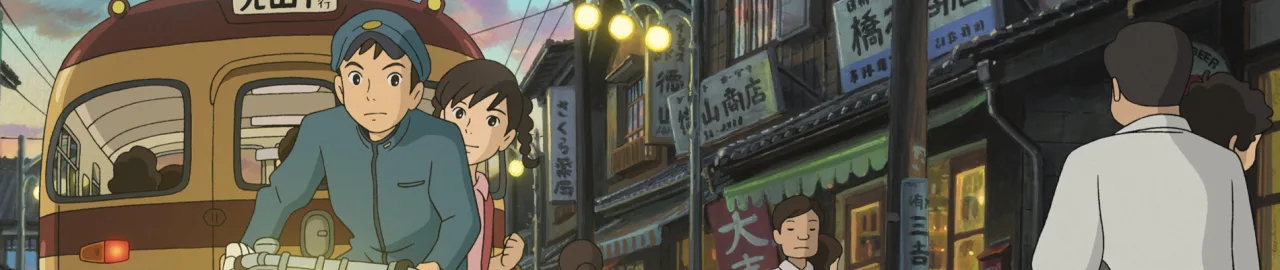 Cena do anime From Up On Poppy Hill