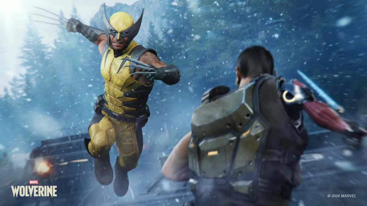 Cena do jogo Marvel’s Wolverine (game)
