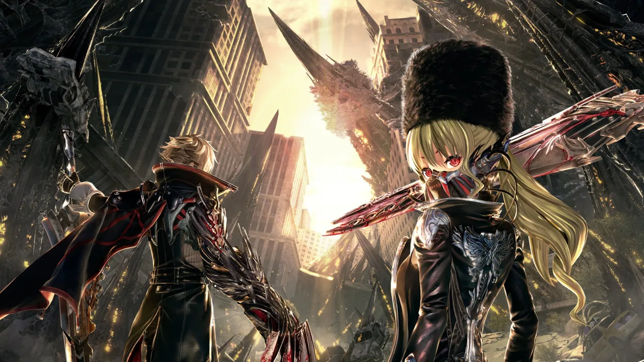 Cena do jogo Code Vein