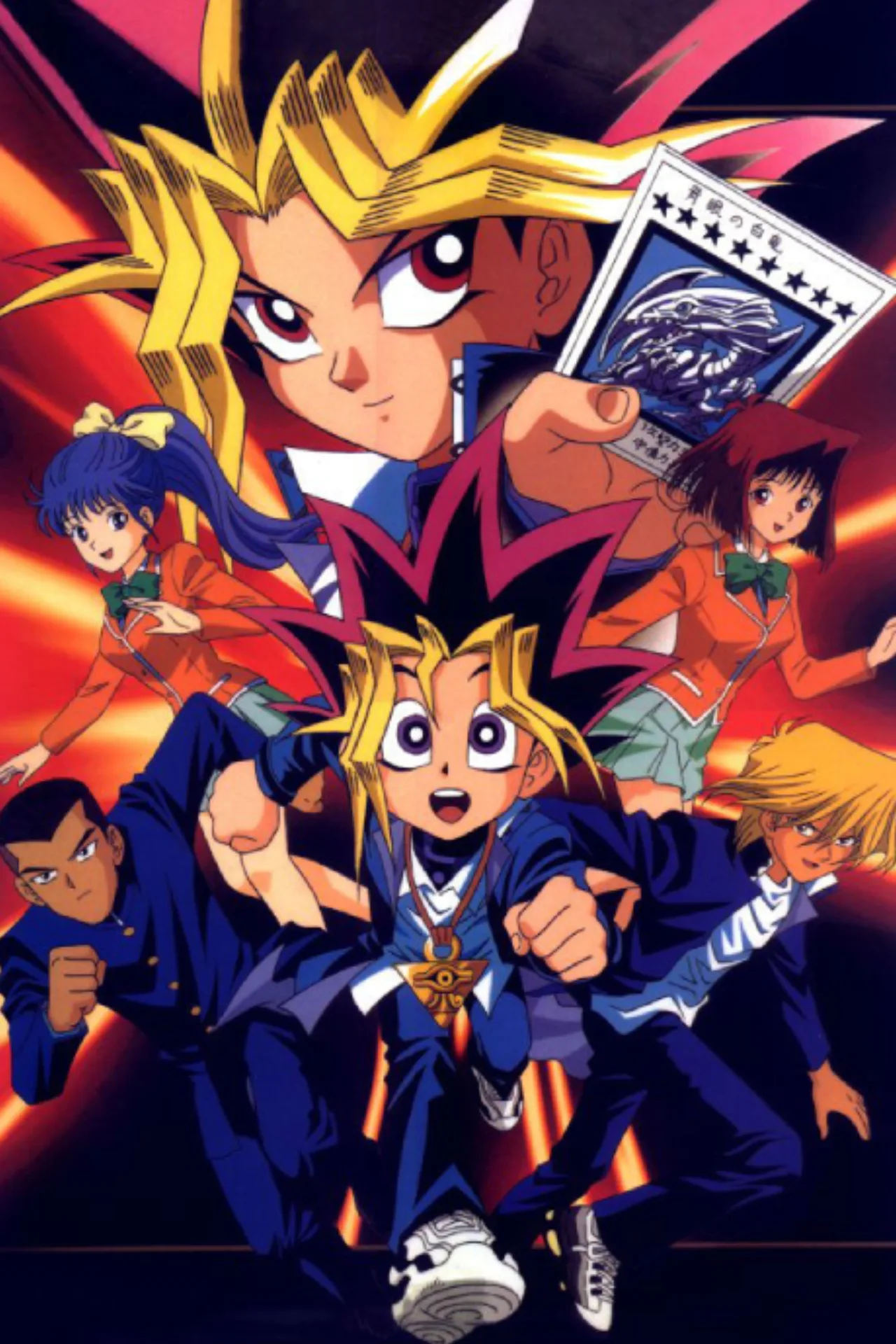 Cena do anime Yu-Gi-Oh!