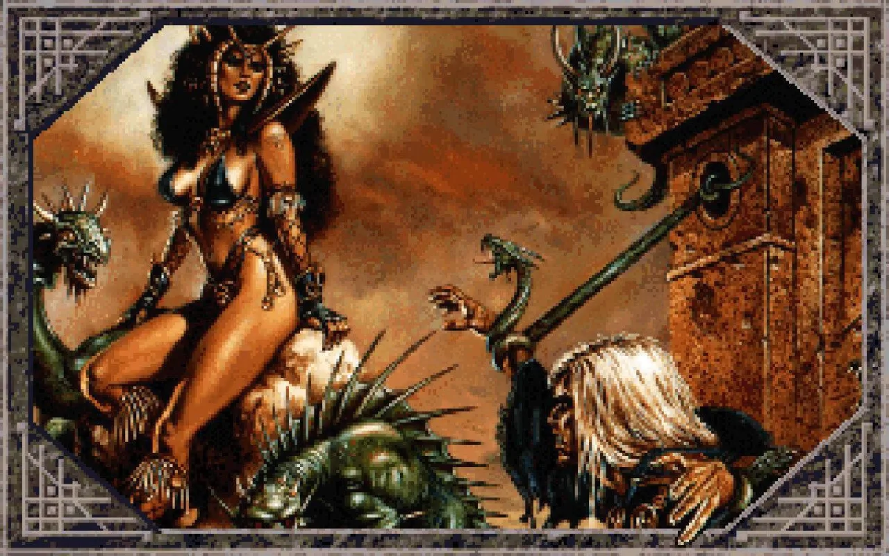 Cena do jogo Dungeons & Dragons