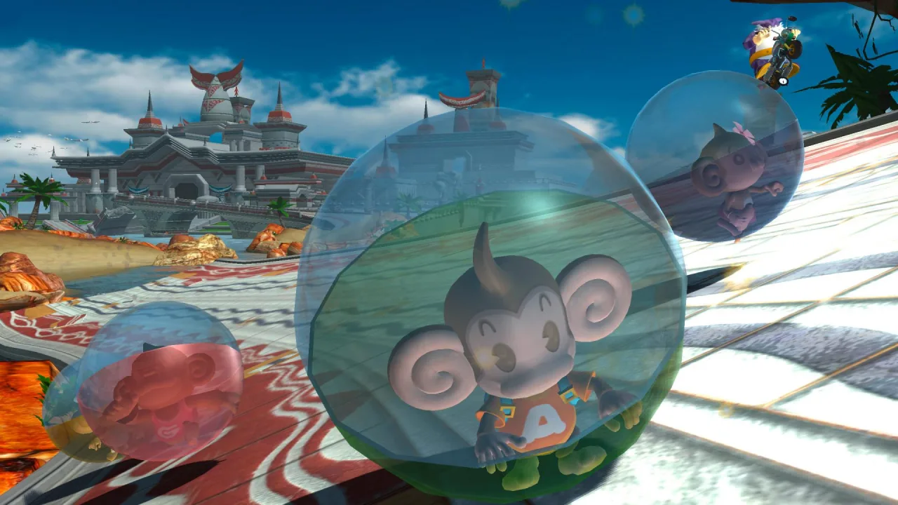 Cena do jogo Sonic Racing: CrossWorlds