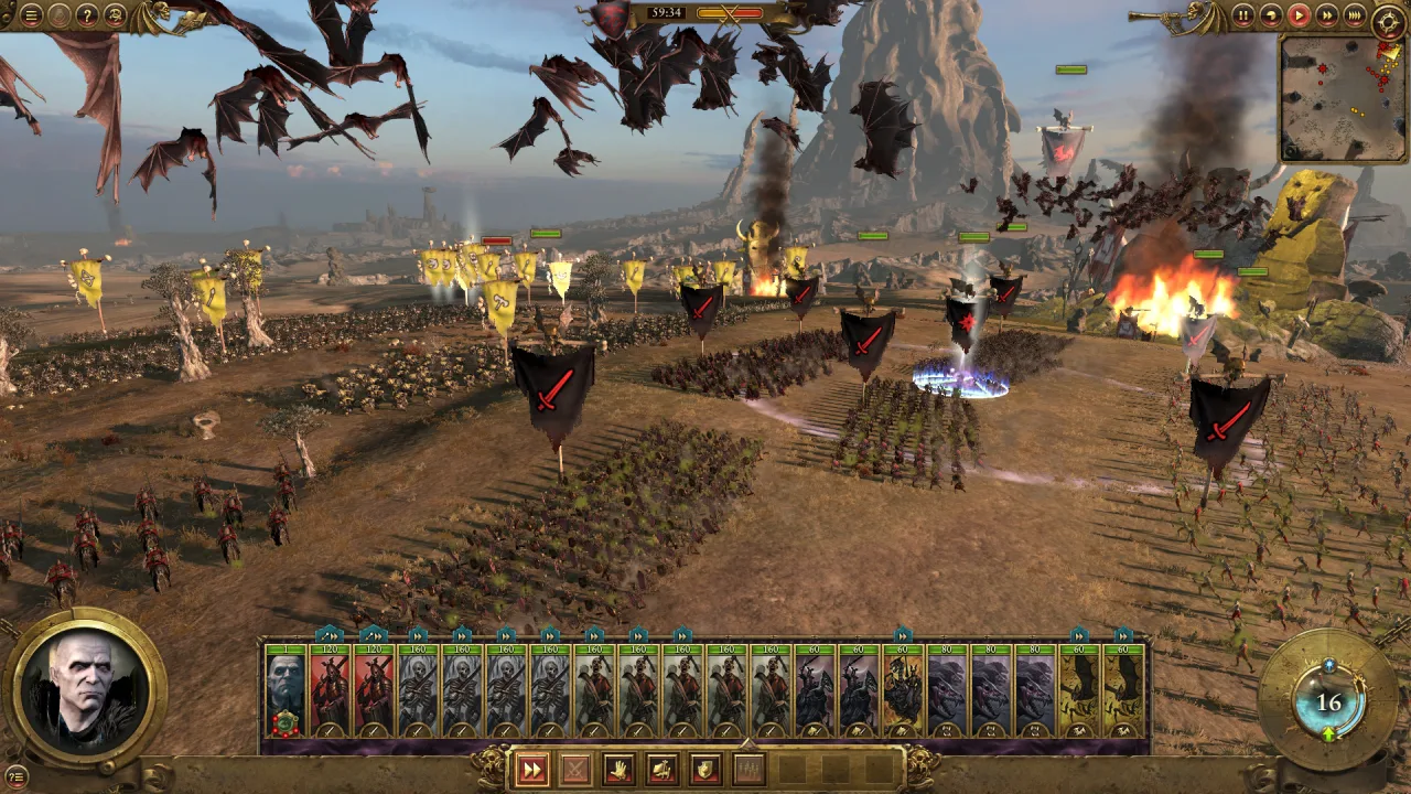 Cena do jogo Total War: Warhammer 40,000