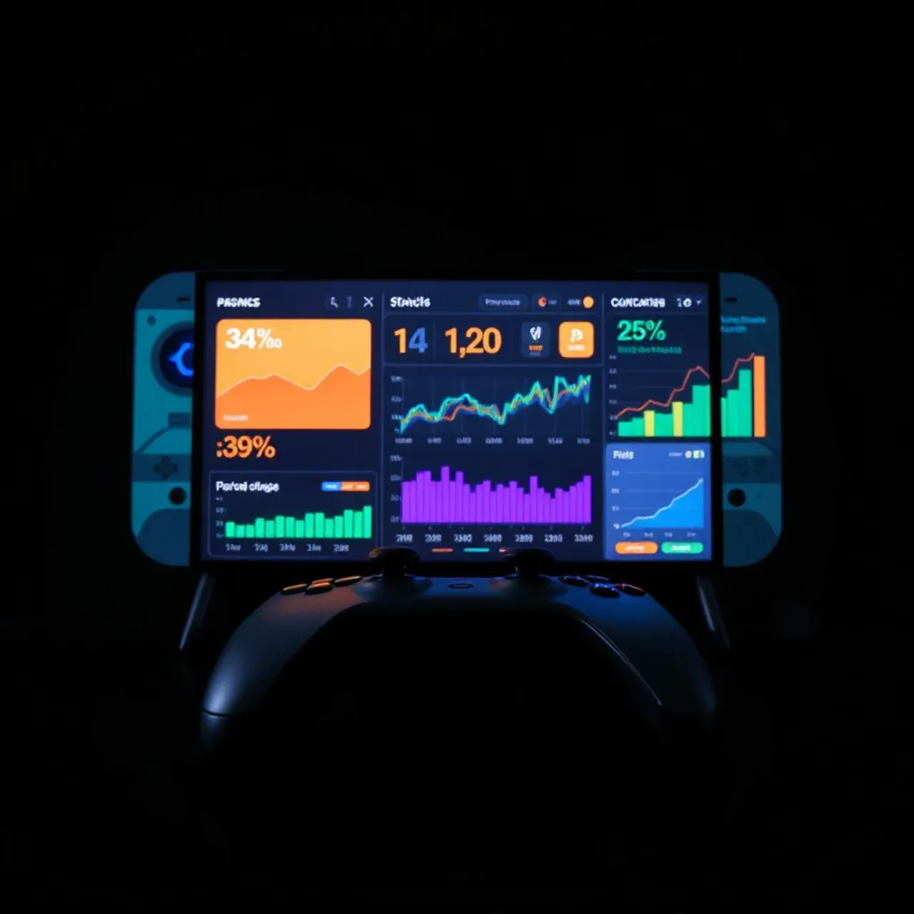 Tela exibindo o Xbox Year in Review com estatísticas e logotipo verde