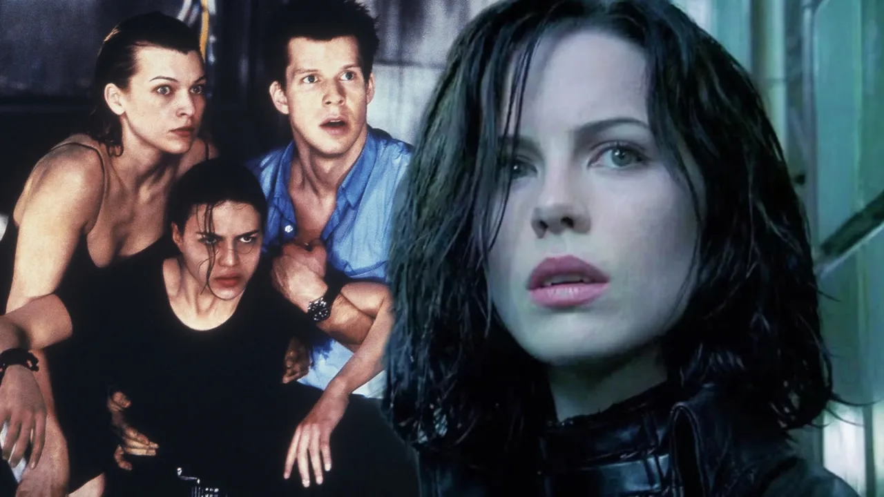 Ripley empunhando a metralhadora M41, cercada por xenomorfos, com o logo “Aliens” ao fundo