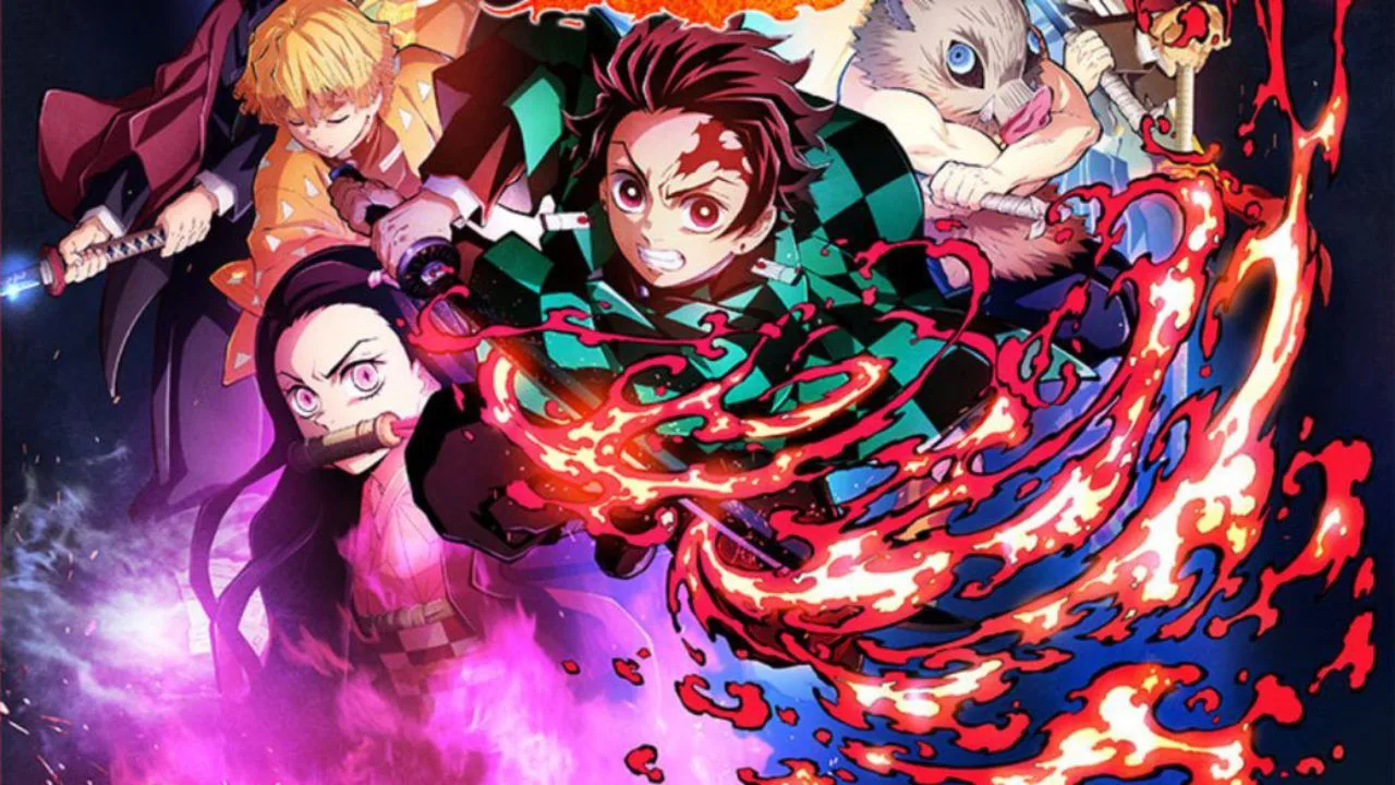 Cena do jogo Demon Slayer: Kimetsu no Yaiba