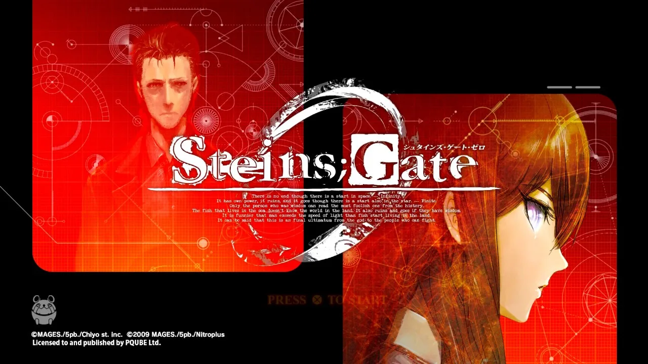 Cena do jogo STEINS;GATE