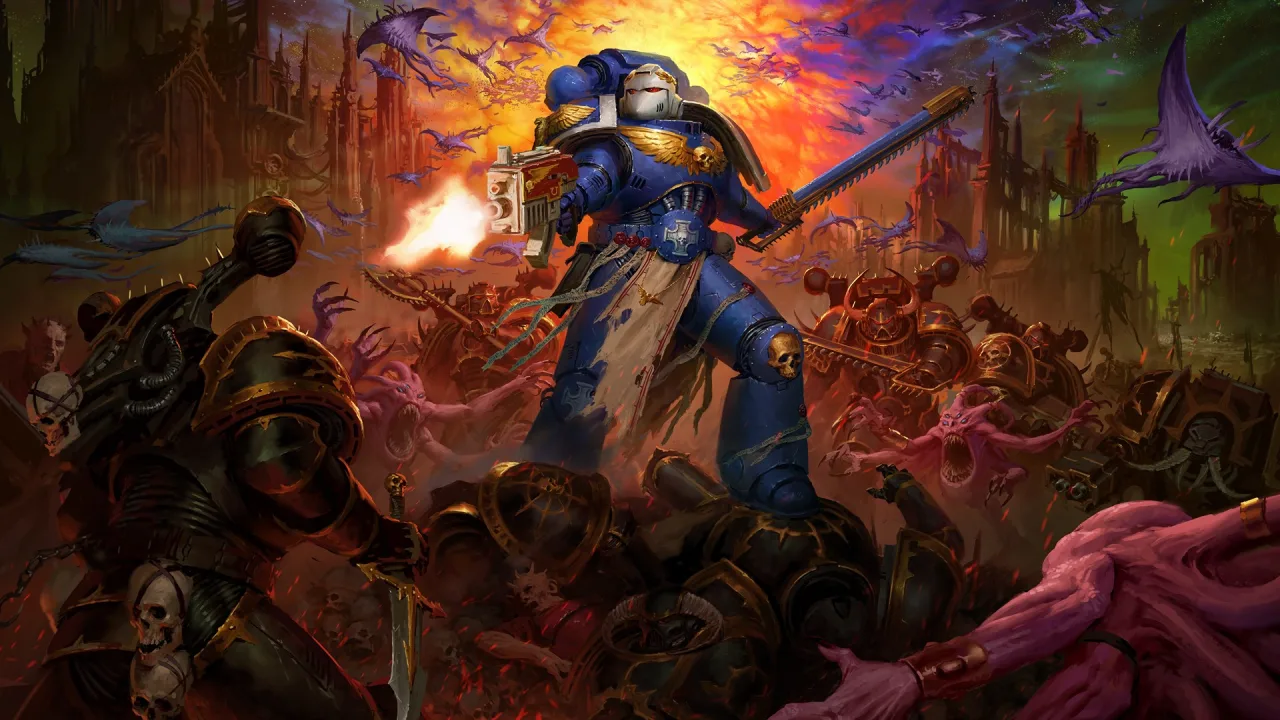 Cena do jogo Warhammer 40,000