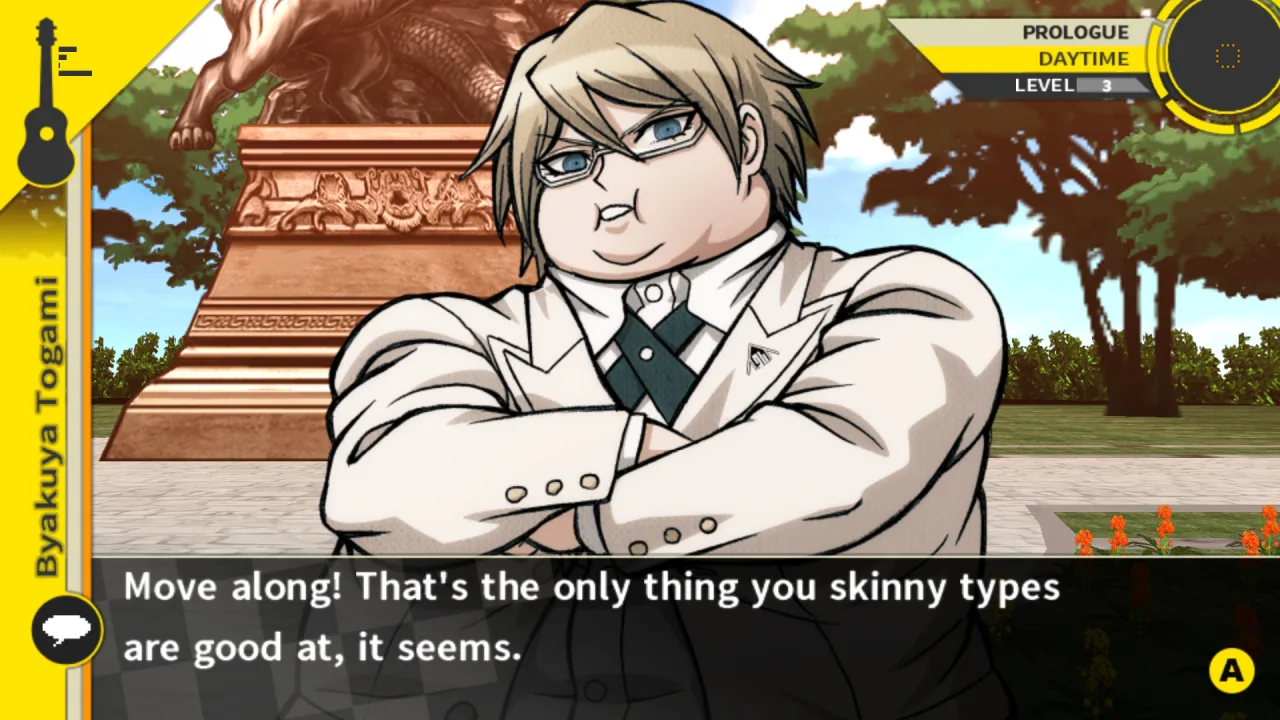 Cena do jogo Danganronpa 2×2