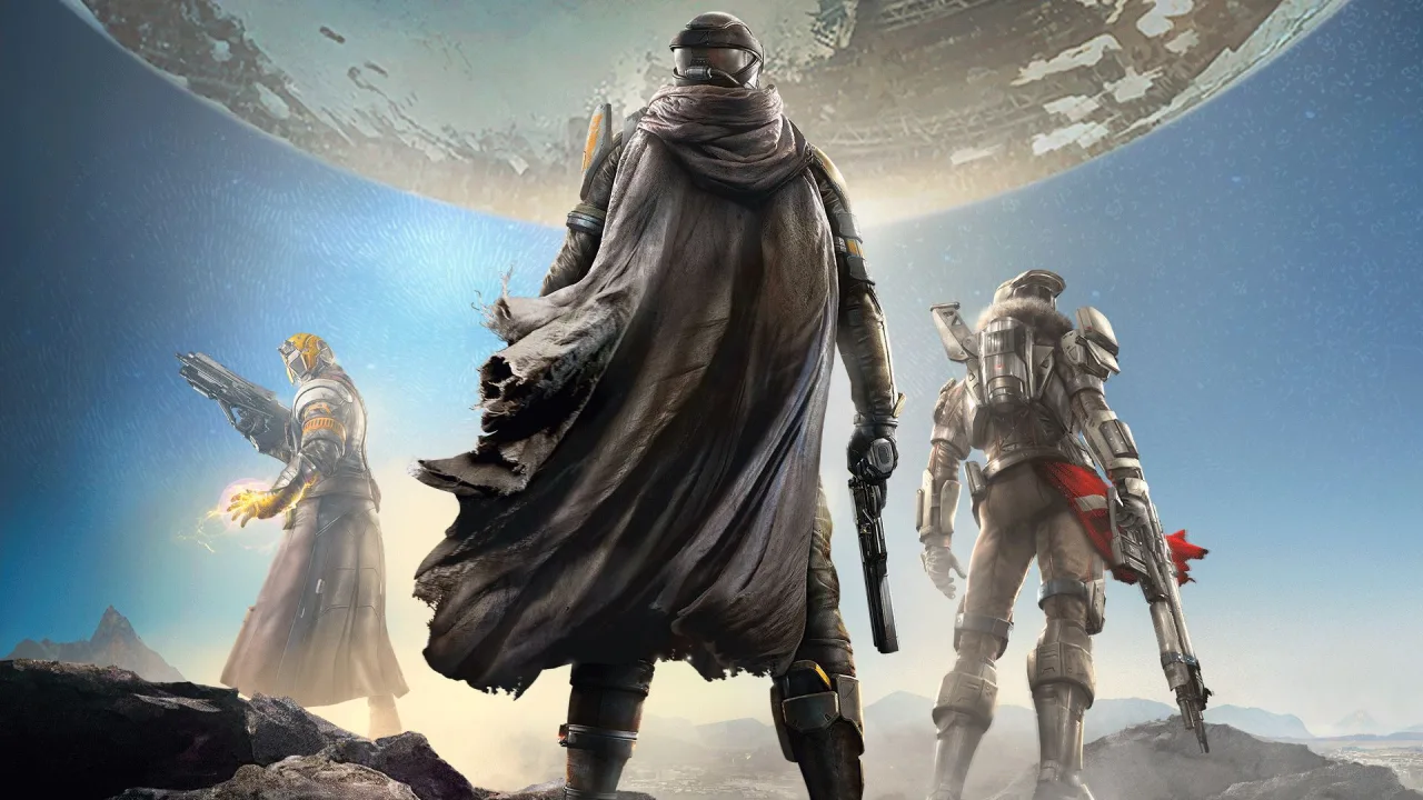 Cena do jogo Destiny