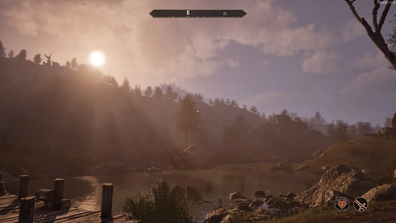 Cena do jogo Oblivion Remastered