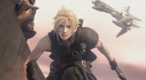 Cena do jogo Final Fantasy VII