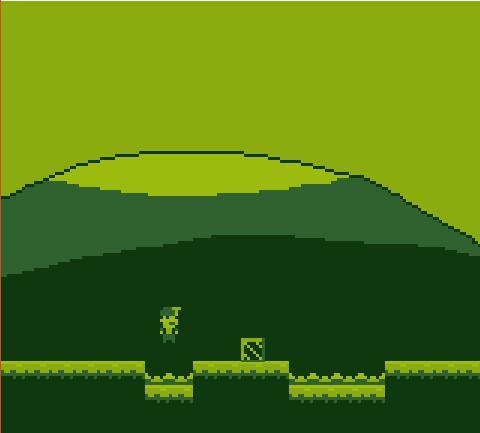 Cena do jogo Game Boy