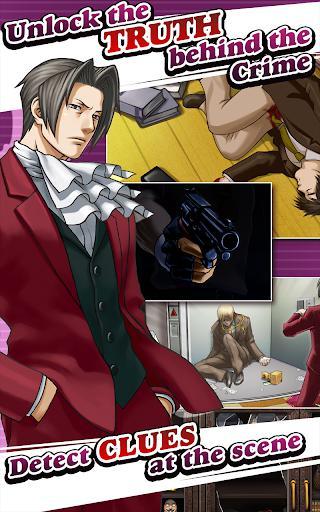 Cena do jogo Ace Attorney