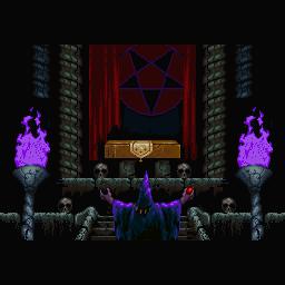 Cena do jogo Castlevania