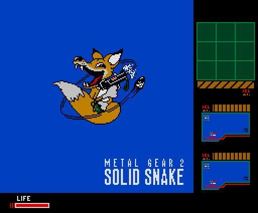 Cena do jogo Solid Snake