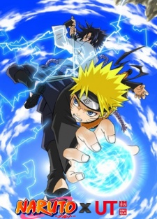 Jovem atleta faz agachamento segurando um controle de videogame ao lado de uma caixa de Blu‑ray Naruto