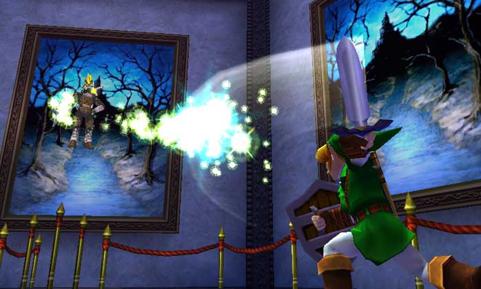 Cena do jogo Ocarina of Time