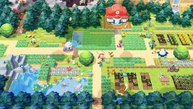 Jogador alonga o pescoço com frutas e garrafa d'água ao lado do Nintendo Switch