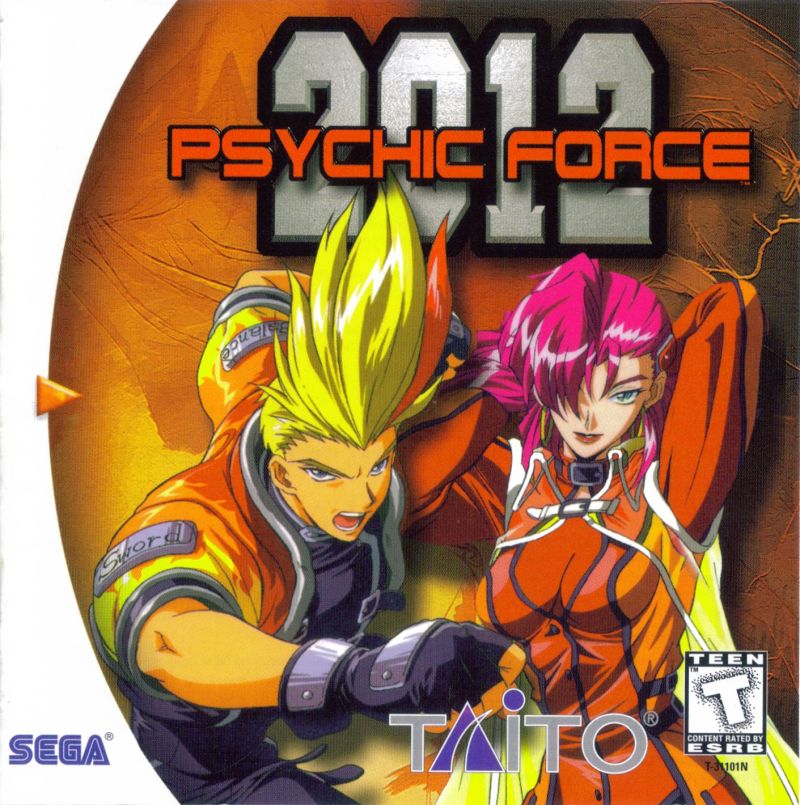Cena do jogo Psychic Force 2012