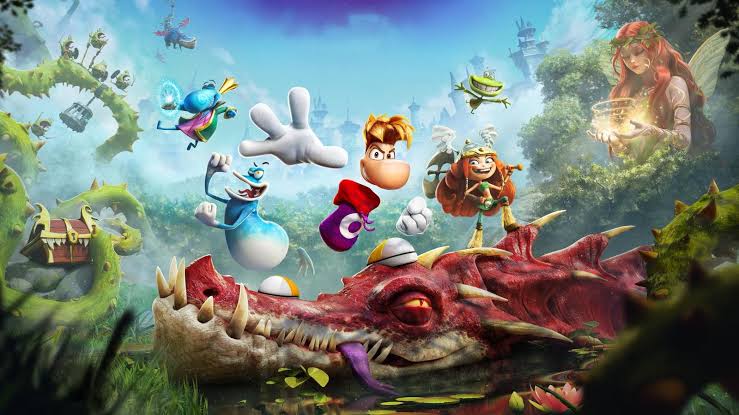 Cena do jogo Rayman Legends Retold