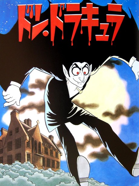 Capa colorida dos cinco mangás de Tezuka empilhadas ao lado de um leitor adolescente segurando um volume