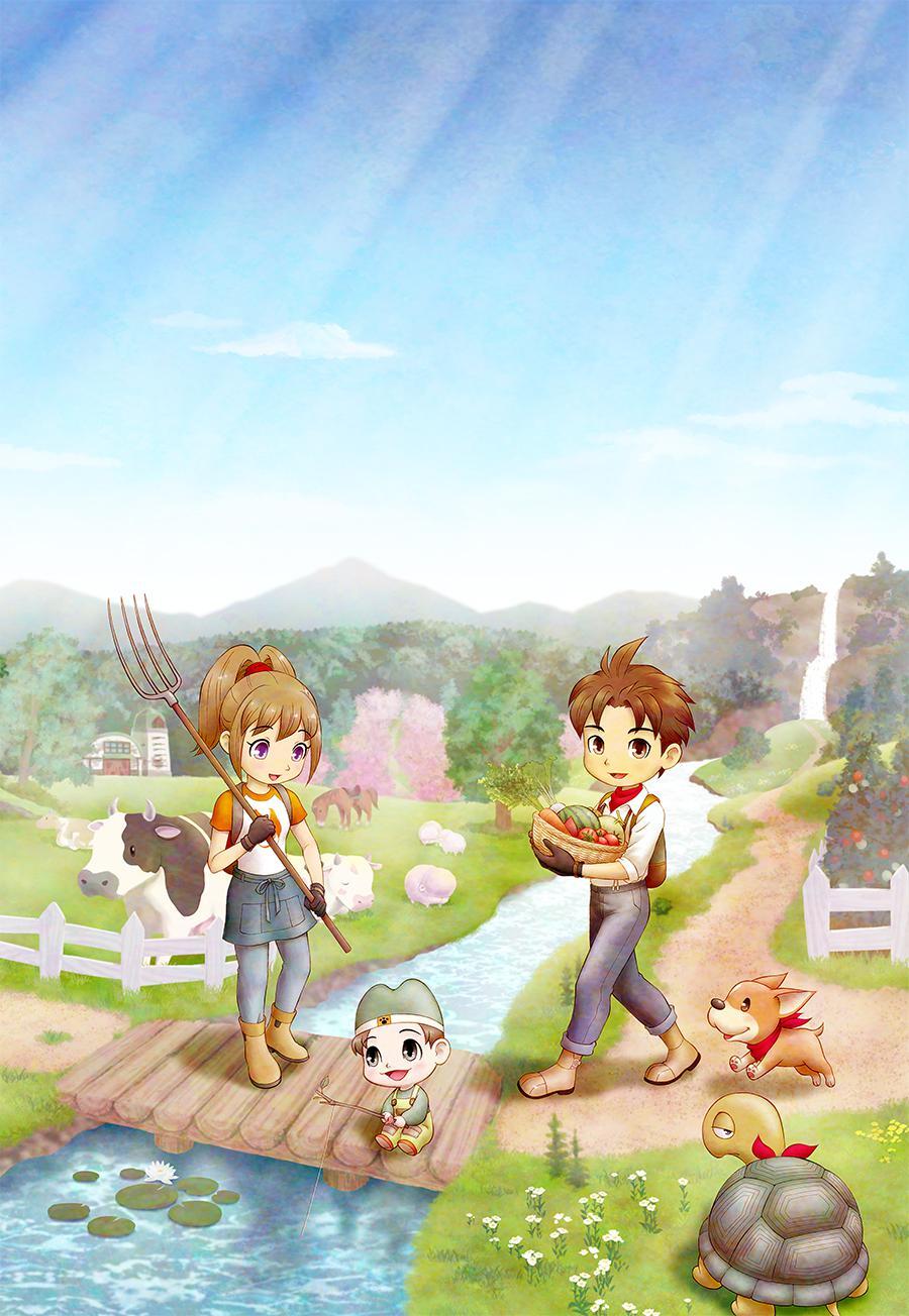 Cena do jogo Story of Seasons: A Wonderful Life