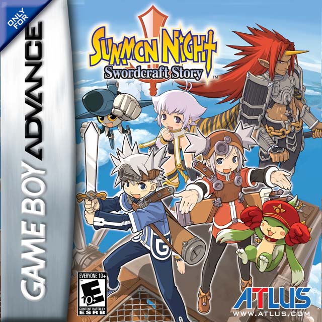 Cena do jogo Summon Night Swordcraft Story 3