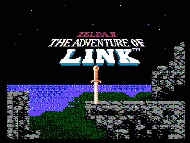 Cena do jogo Zelda
