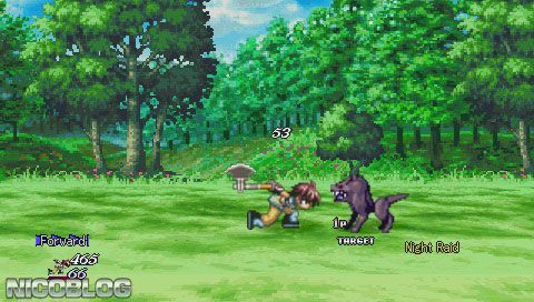 Cena do jogo Tales of Eternia Remastered