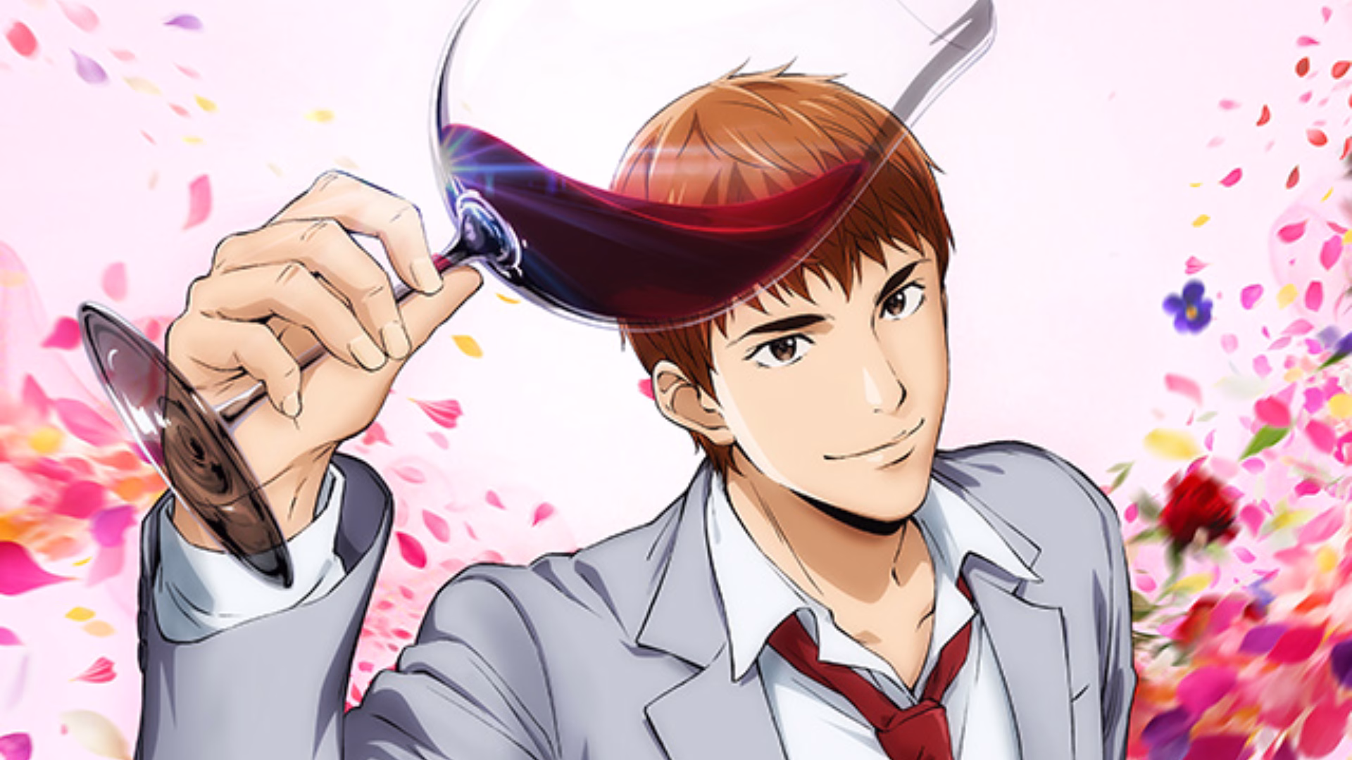 O Anime The Drops of God Estreia em Abril