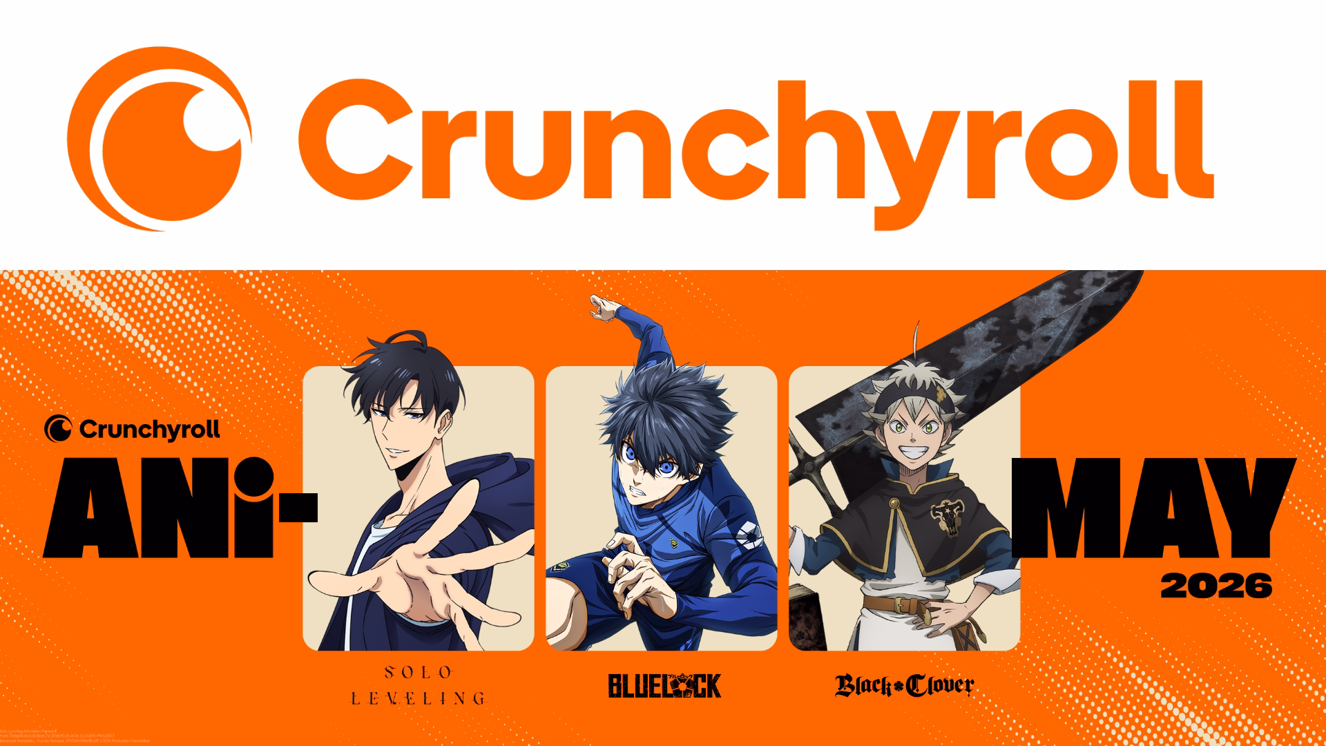 Crunchyroll prepara o "Ani-May 2026": um mês inteiro de celebração global com streaming, games e eventos exclusivos