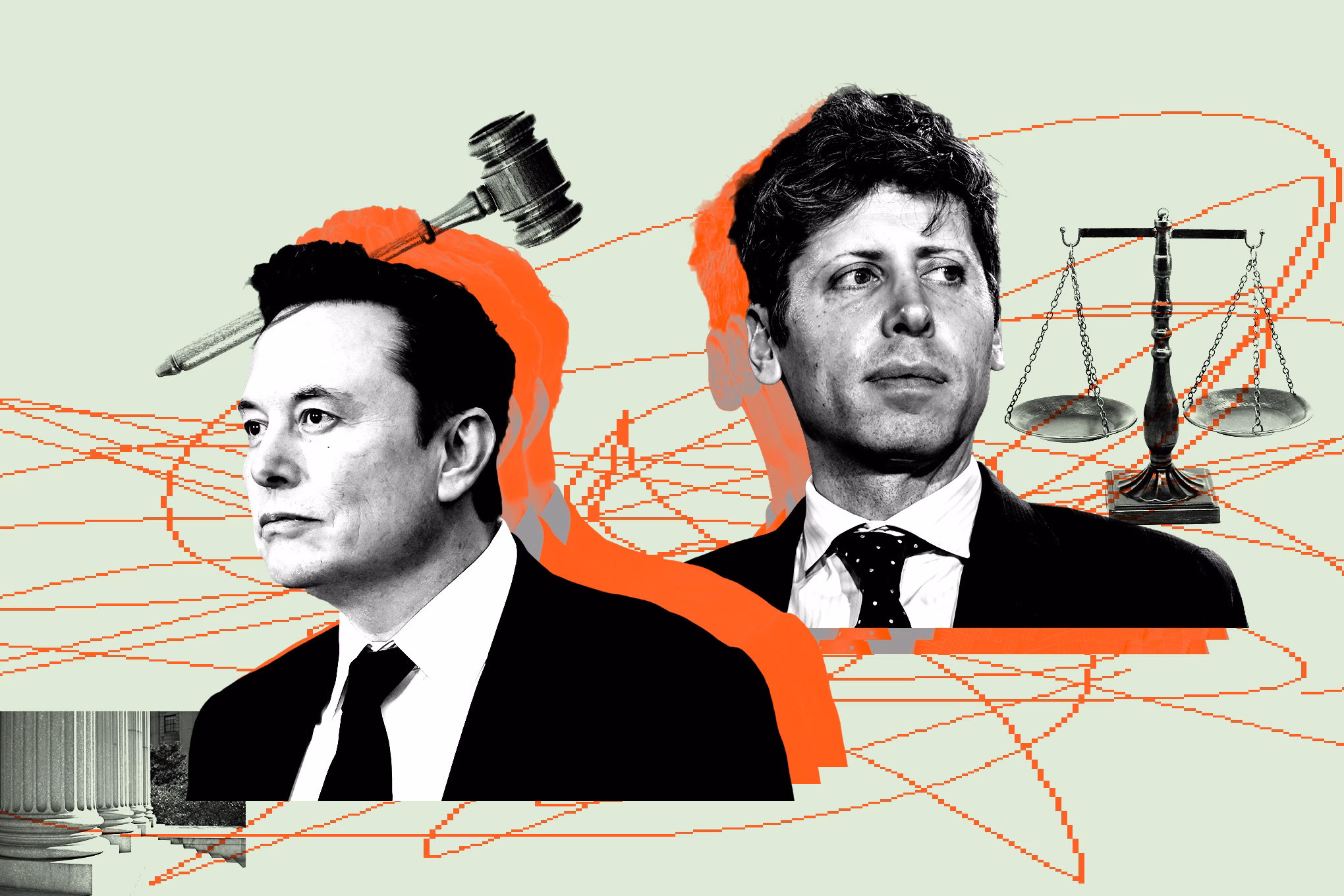 Guerra de gigantes: Elon Musk e Sam Altman travam batalha judicial pelo destino da OpenAI