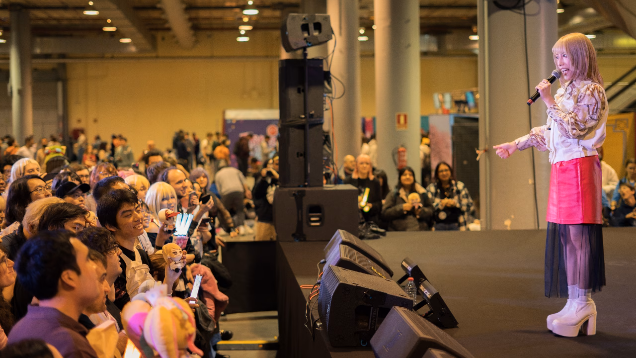 Energia contagiante: Rico Sasaki brilha e conquista o público na Japan Weekend Valencia 2025