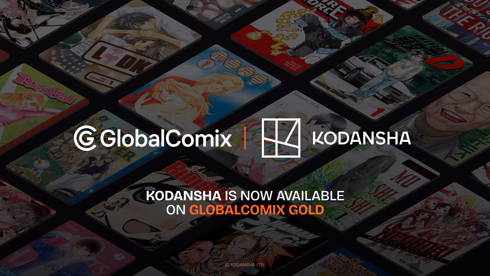 GlobalComix expande catálogo com mais de 1.500 mangás da Kodansha em sua biblioteca por assinatura