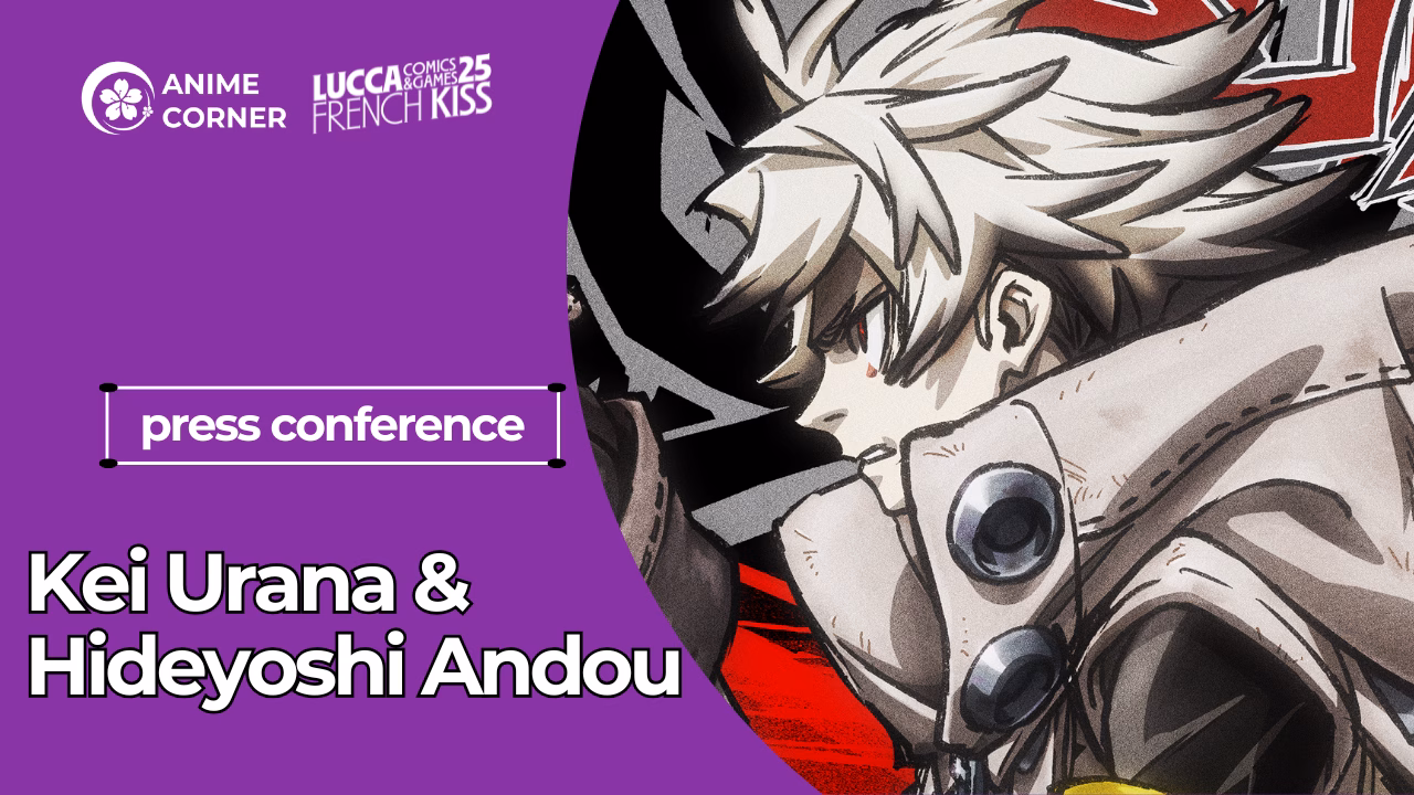 Bastidores de Lucca 2025: O encontro exclusivo com Kei Urana e Hideyoshi Andou