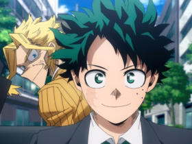 Deku & All Might Sorriem em Nova Ilustração Final do Episódio pelo Criador de My Hero Academia, Kohei Horikoshi 3 img 8976faf9ed534fd4e64a9832f30f26e8