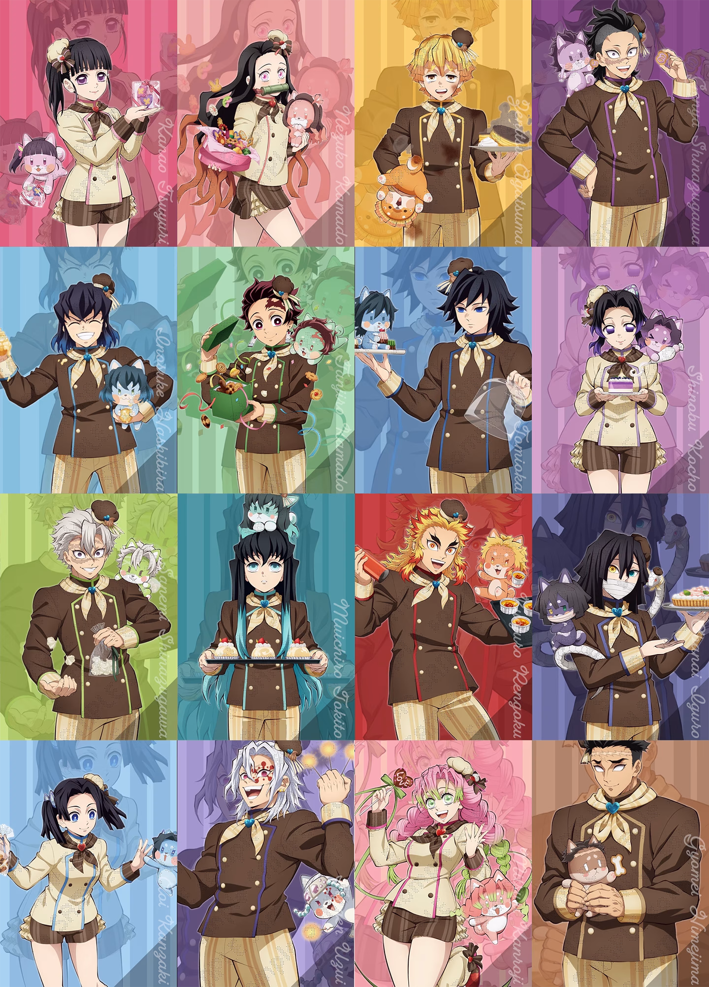 Demon Slayer: Kimetsu no Yaiba – Novas Ilustrações de Arte para o Dia dos Namorados & White Day 2026