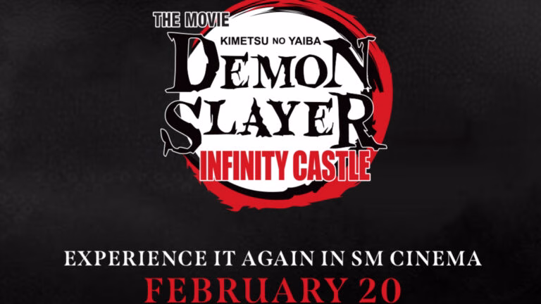 Imagem em destaque: Demon Slayer Infinity Castle Retorna ao SM Cinema nas Filipinas em 20 de Fevereiro