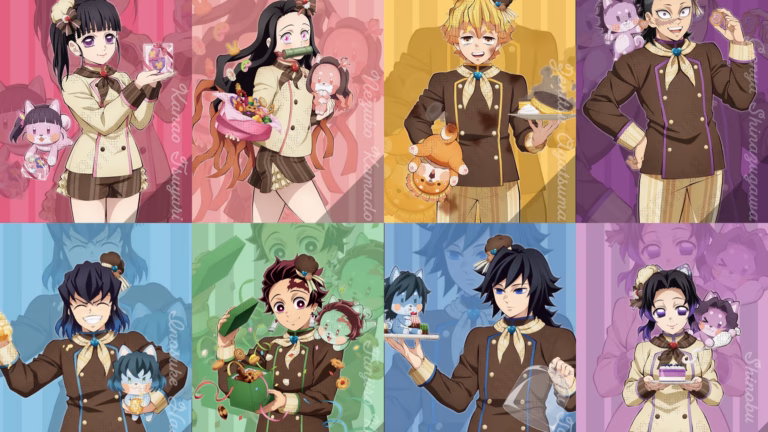 Imagem em destaque: Demon Slayer Revela Novas Ilustrações Oficiais de Dia dos Namorados & White Day 2026 por Ufotable