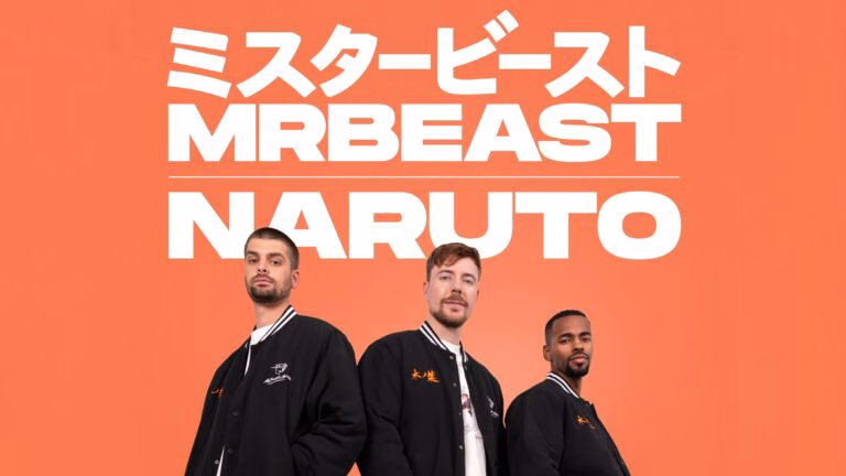 Imagem Destacada: YouTuber MrBeast e Anime de Naruto Colaboram em Roupas, Produtos e Mais de Edição Limitada