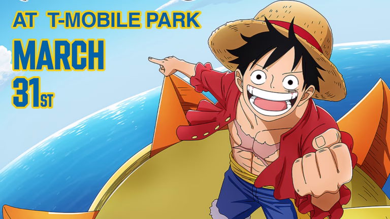 Imagem em destaque: Toei Animation e ONE PIECE Retornam a Seattle para a Noite dos Mariners no T-Mobile Park em 31 de Março