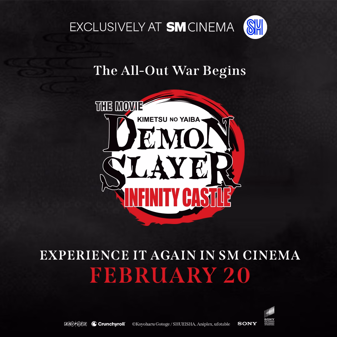 Demon Slayer Infinity Castle Returns to SM Cinema Philippines on February 20