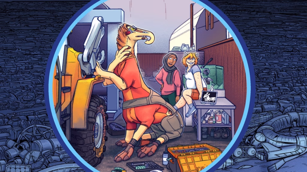 De outro mundo: a aclamada graphic novel de ficção científica "Runaway to the Stars" chega ao Kickstarter 1 c9510396f58098e5cb9e8e041db87cb4